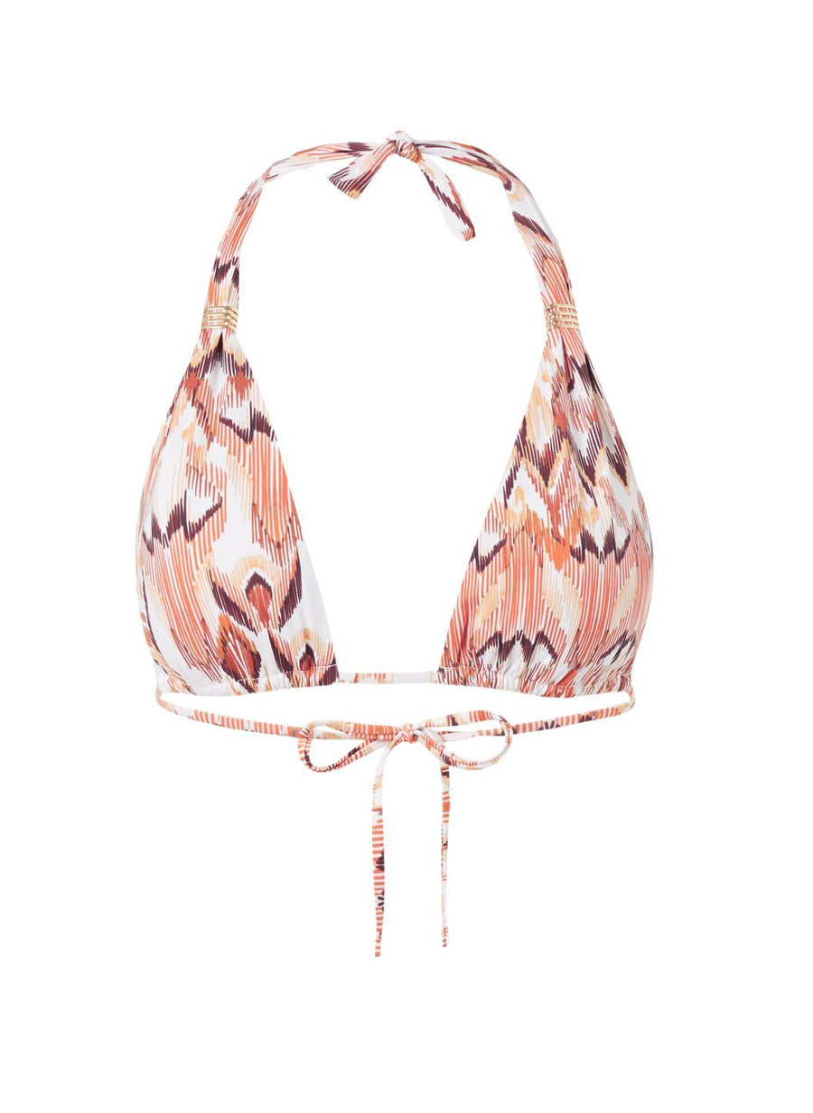 Grenada Ikat Adjustable Halterneck Bikini Top