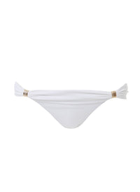 Grenada White Adjustable Hipster Bikini Bottom