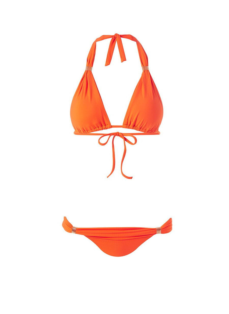 Grenada Papaya Bikini Top