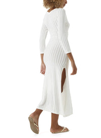 Jade White Dress Model 2023 B  