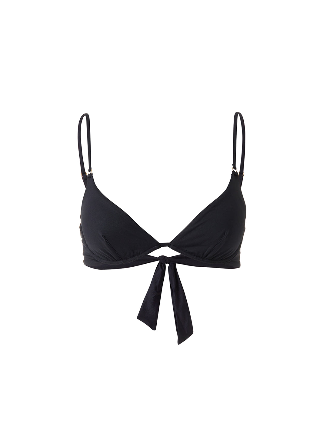 Key Largo Black Bikini Top Cutout