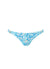 Martinique Blue Leaf Hipster Bikini Bottom