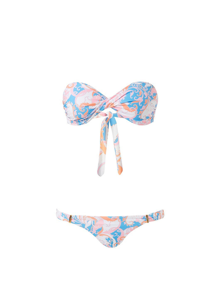 Martinique Baroque Blush Bikini Bottom