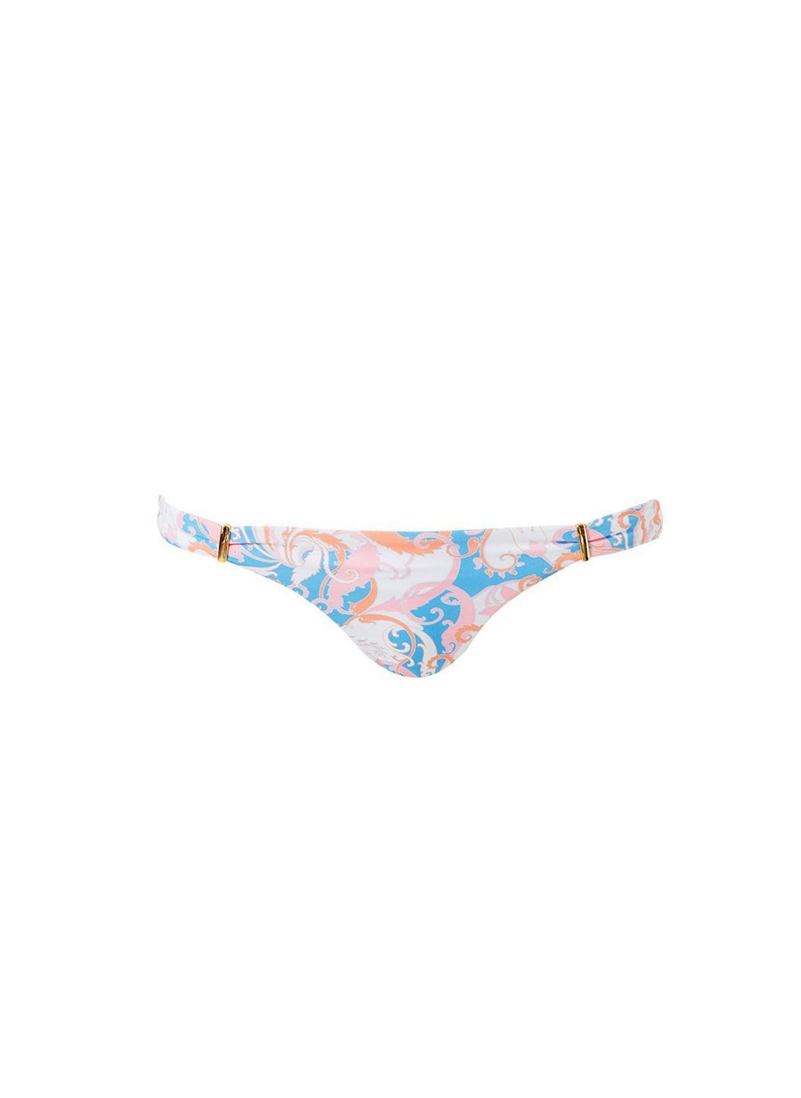 Martinique Baroque Blush Bikini Bottom Cutout 