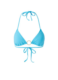 Miami Aqua Bikini Top