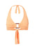 Paris Mango Halterneck Rectangle Trim Bikini Top