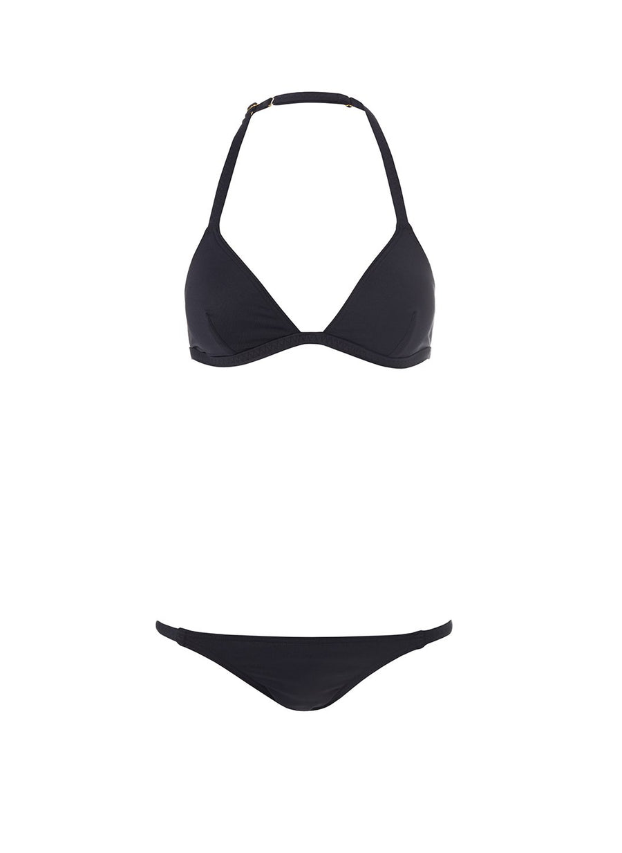 Melissa Odabash Portofino Black Halterneck Bikini