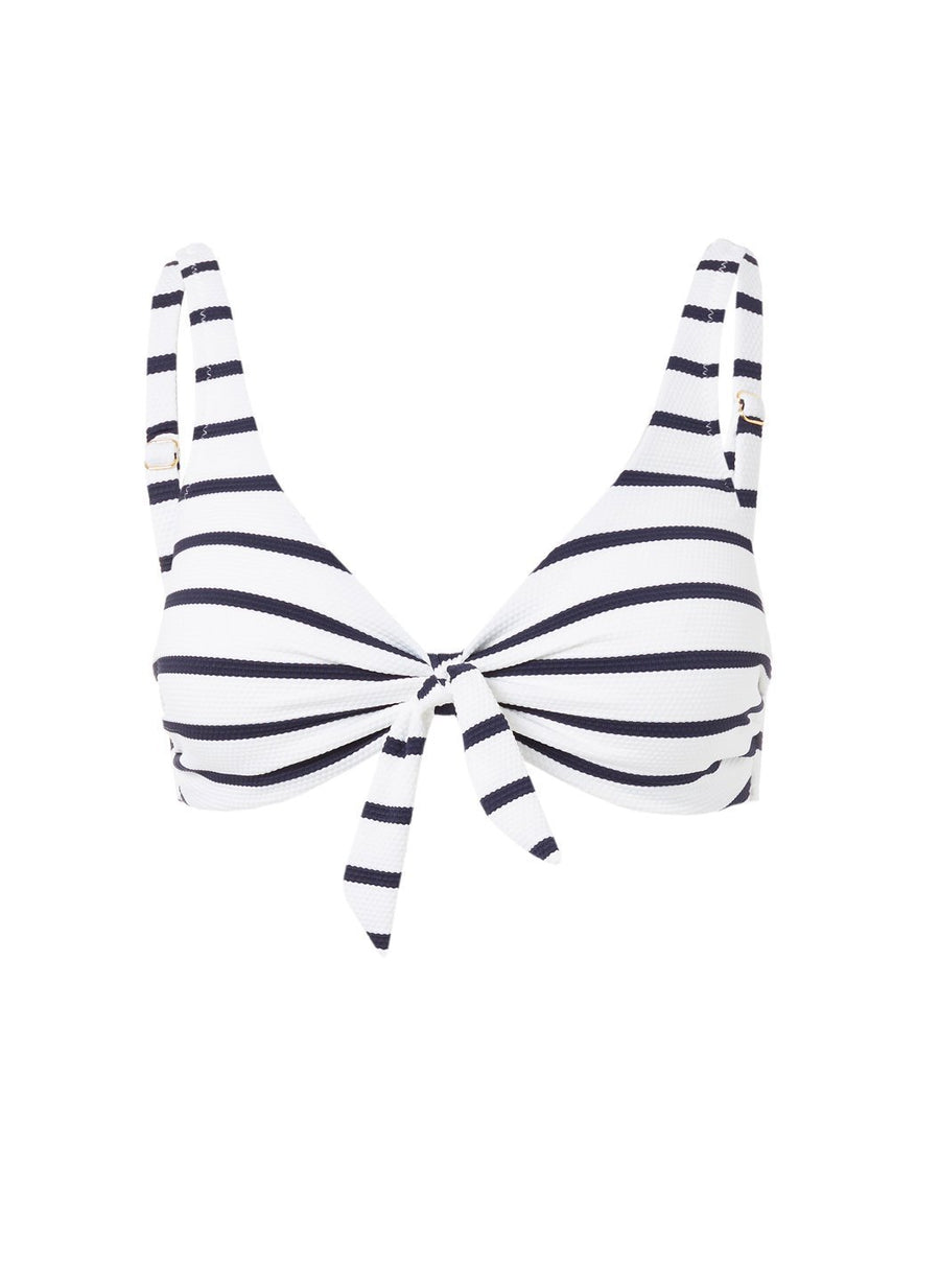 Sanjuan Marine Over The Shoulder Knot Supportove Bikini Top