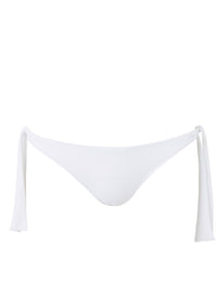 Sanjuan White Seamless Tie Side Bikini Bottom