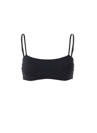 Vegas Black Bikini Top Cutout