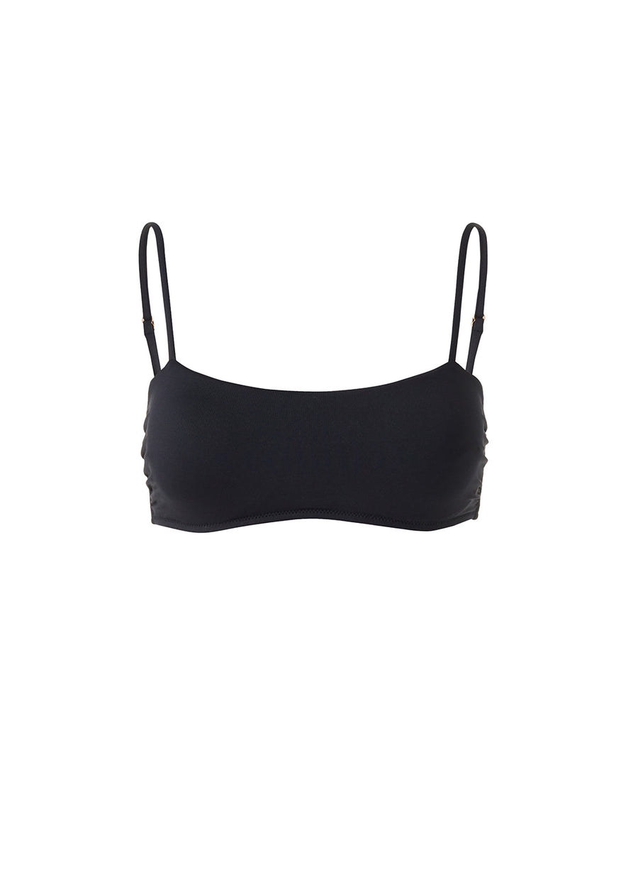 Vegas Black Bikini Top Cutout