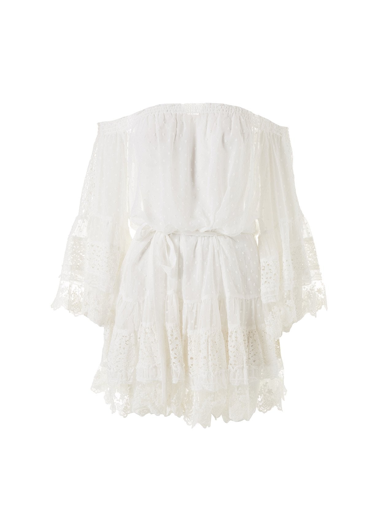 Alice White Lace Off The Shoulder Dress 2020