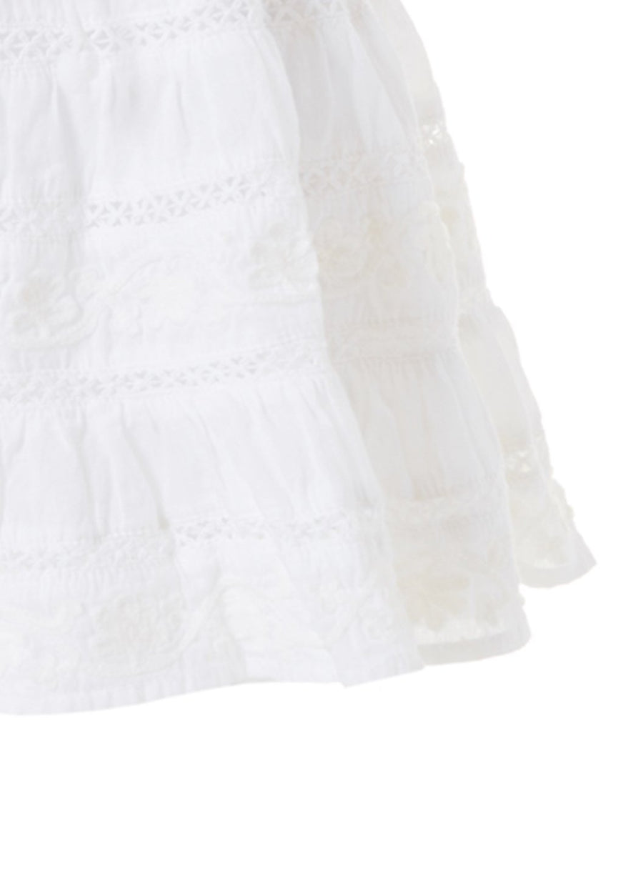 Baby Anita White Skirt