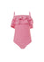 baby ivy red gingham frill onepiece swimsuit 2019