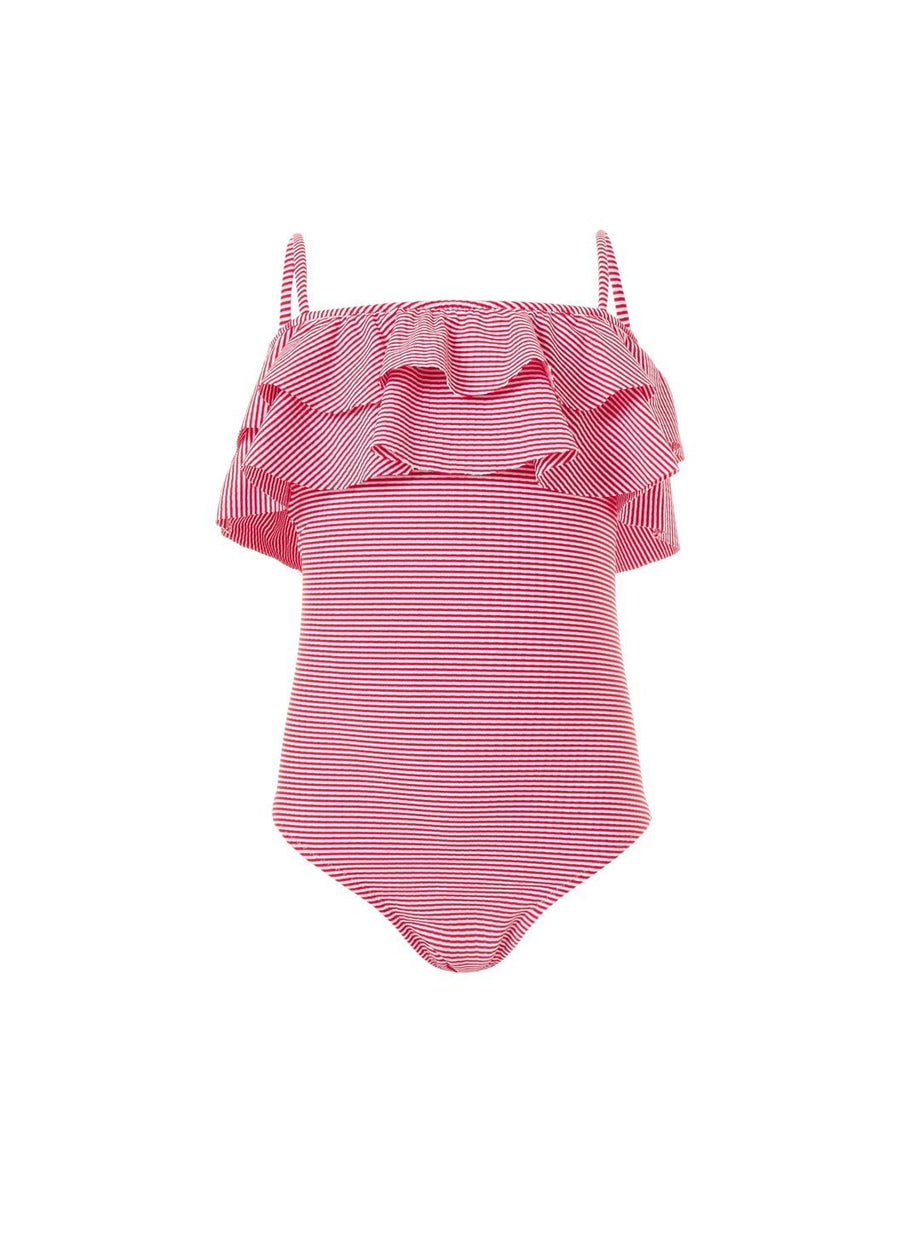 baby ivy red gingham frill onepiece swimsuit 2019