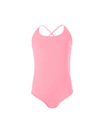 baby vicky pale pink neon cross back onepiece swimsuit 2019