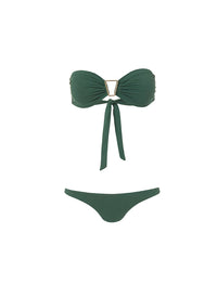 barcelona forest bandeau triangletrim bikini 2019