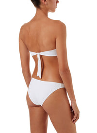 barcelona white bandeau triangletrim bikini 2019 B