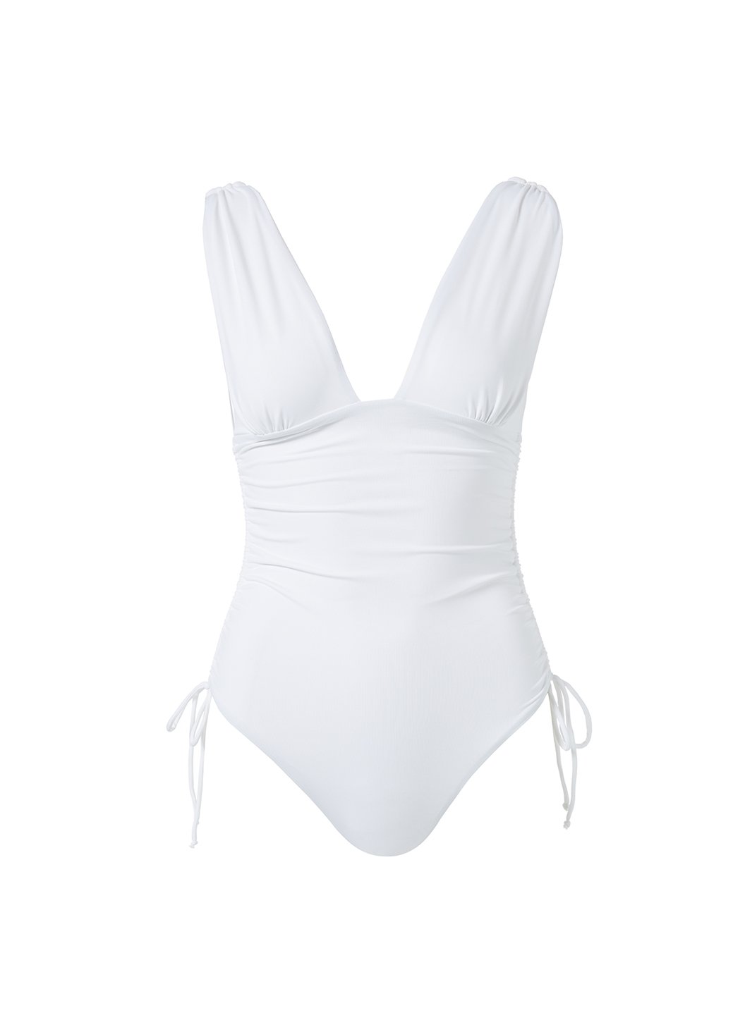 Plain white swimsuit online
