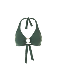 exclusive brussles fold over bikini top forest