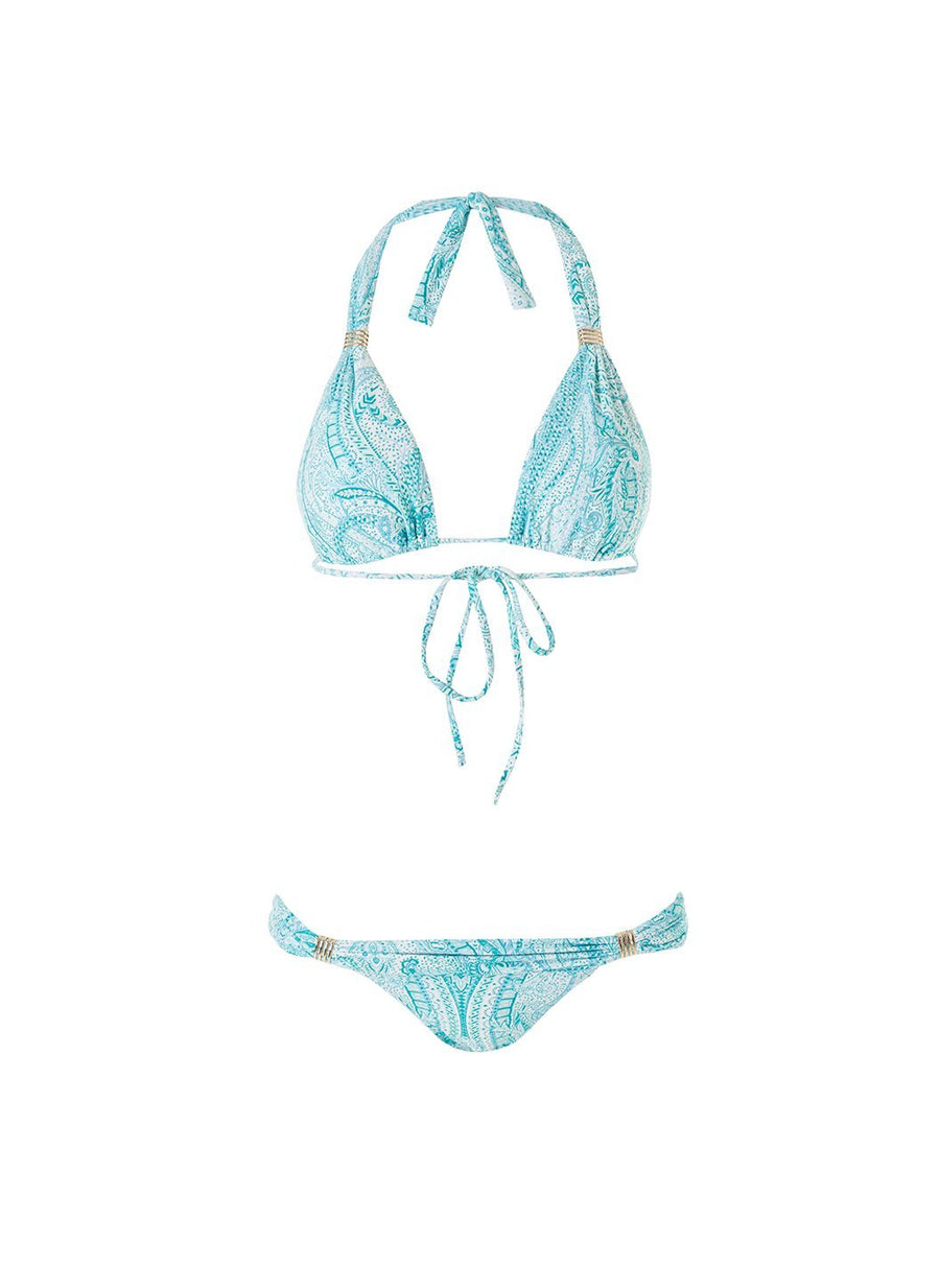 exclusive grenada paisley adjustable halterneck bikini 2019