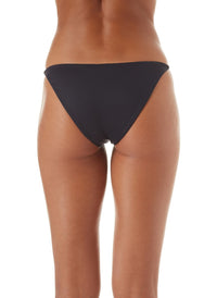 exclusive st tropez high leg bikini bottoms black B_2