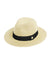 fedora beige black cutout
