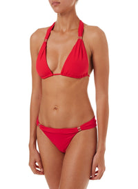 grenada red adjustable halterneck bikini 2019 F