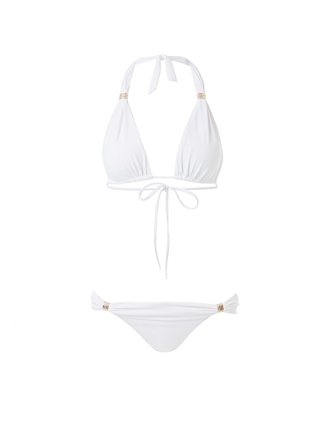 grenada white adjustable halterneck bikini 2019
