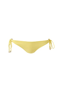 janerio-yellow-halter-ring-trim-bandeau-bikini-bottom