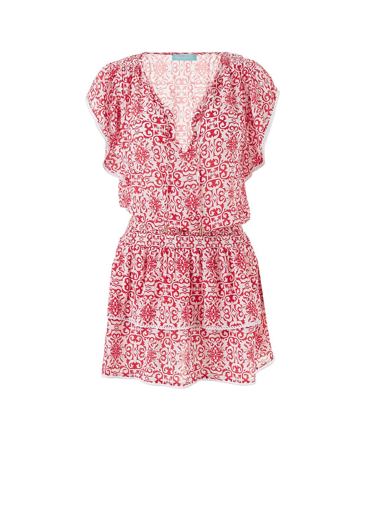 Keri Amalfi Red Short Dress