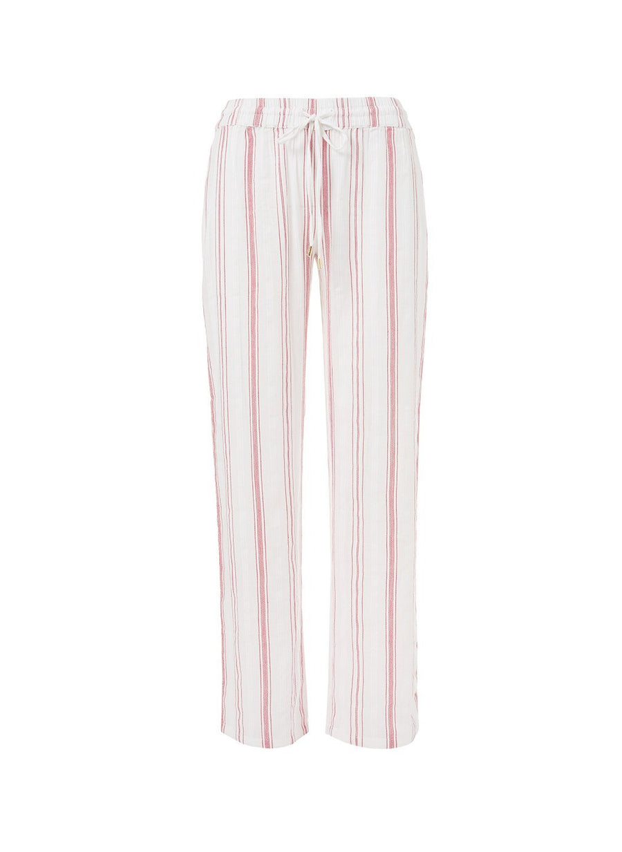 krissy red stripe staightleg trouser 2019