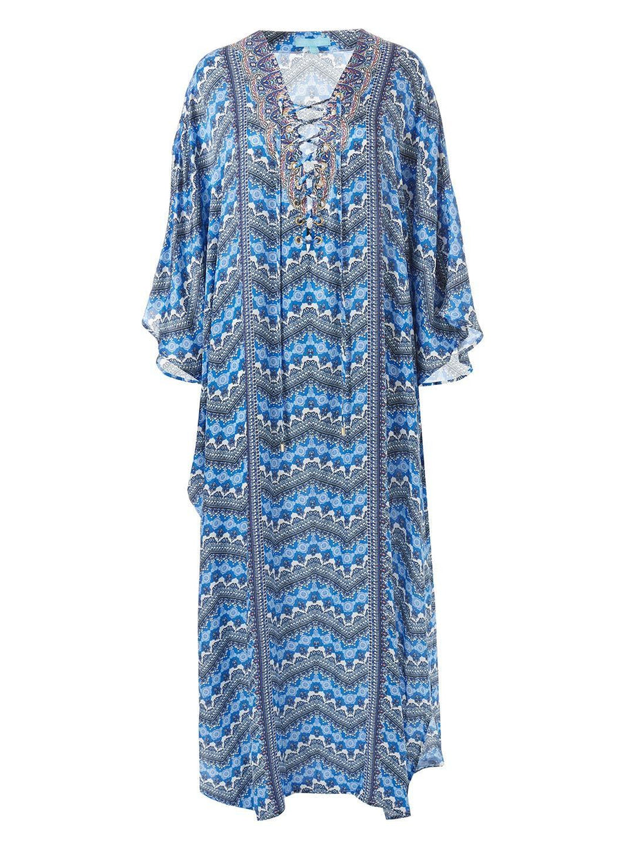 lola seabreeze laceup maxi dress 2019