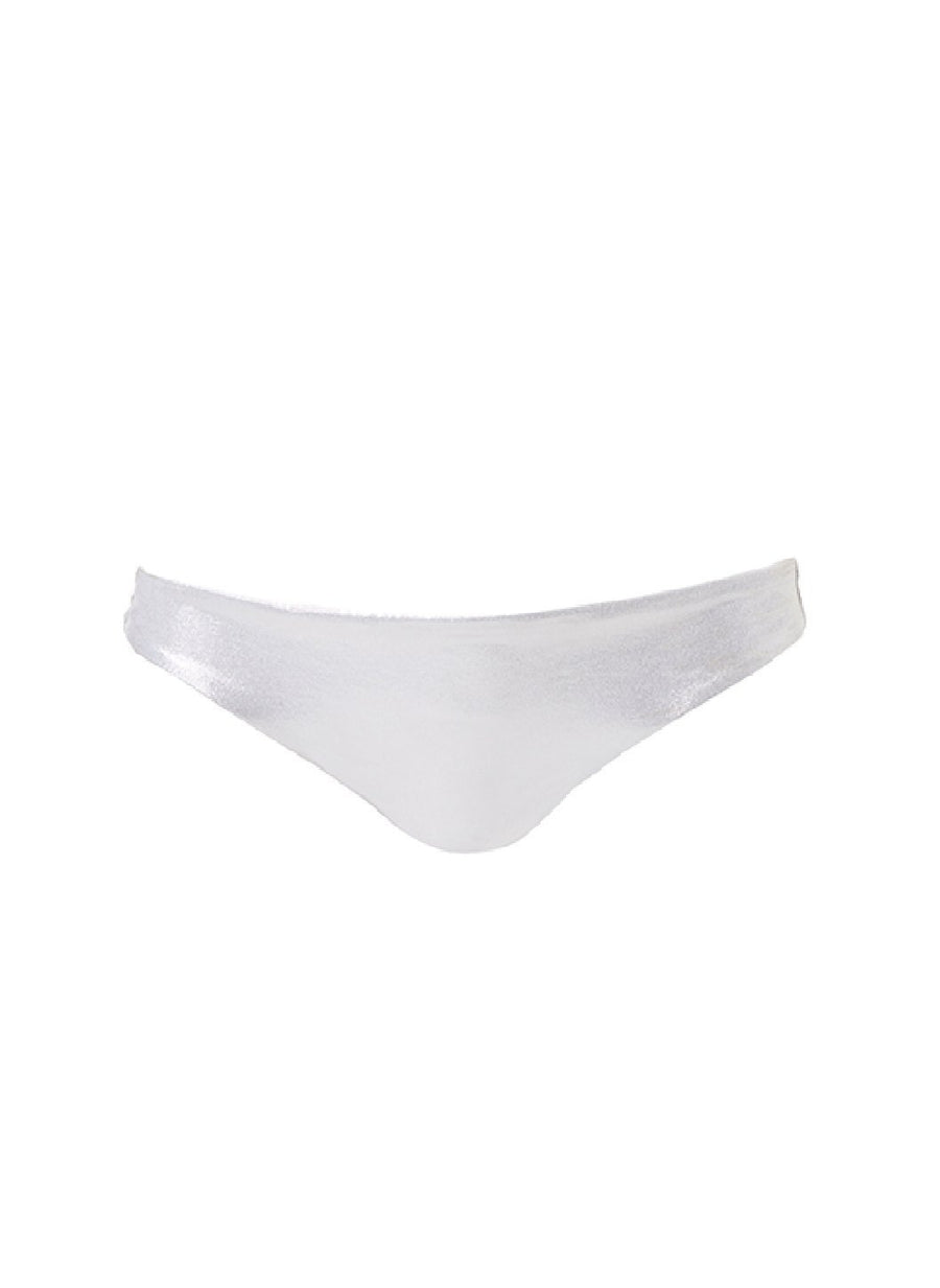 Look 24 Bottom Seamless One Shoulder Bikini Silver