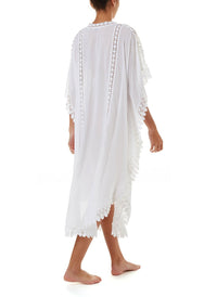 nicki white lace embroidered vneck maxi kaftan 2019 B_ _Copy