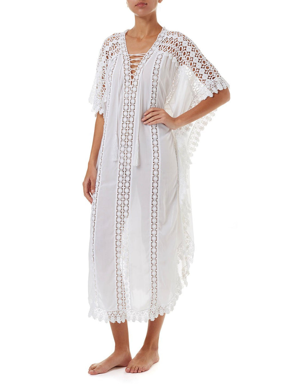 nicki white lace embroidered vneck maxi kaftan 2019 F_ _Copy