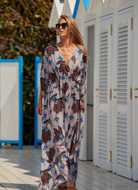 nicola boho vneck floor length dress lifestyle 2019