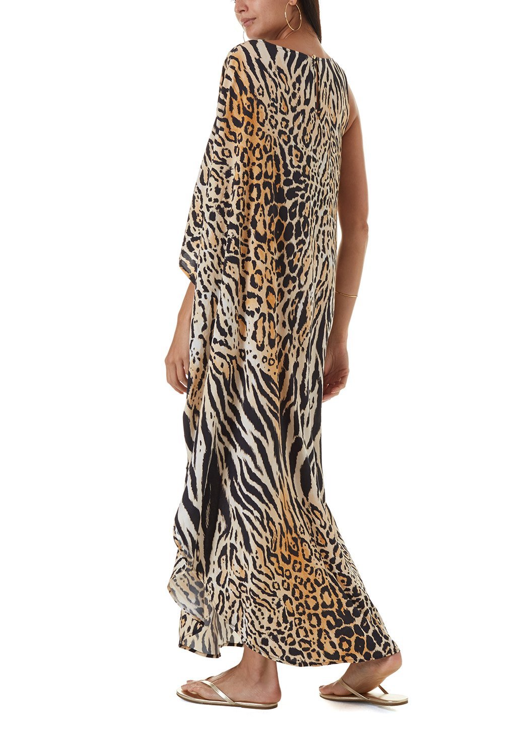 pamela cheetah long dress 