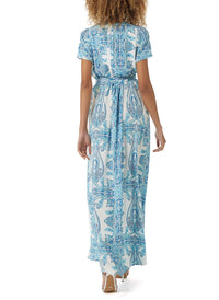 petunia ornate print maxi dress back