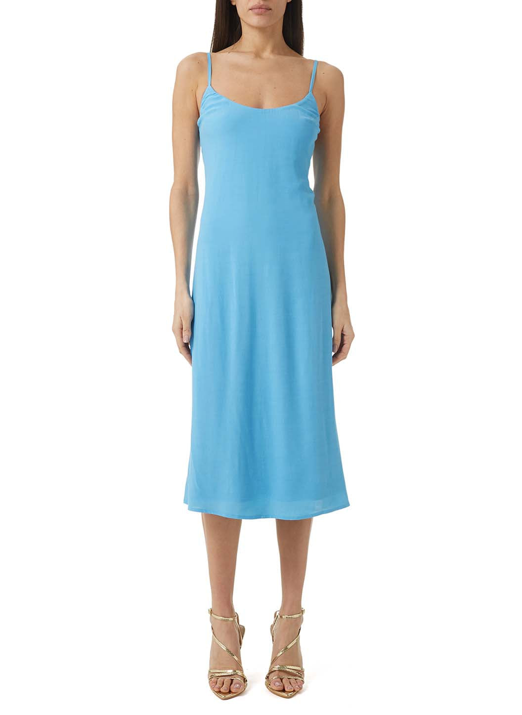 Primrose Blue Crepe Dress