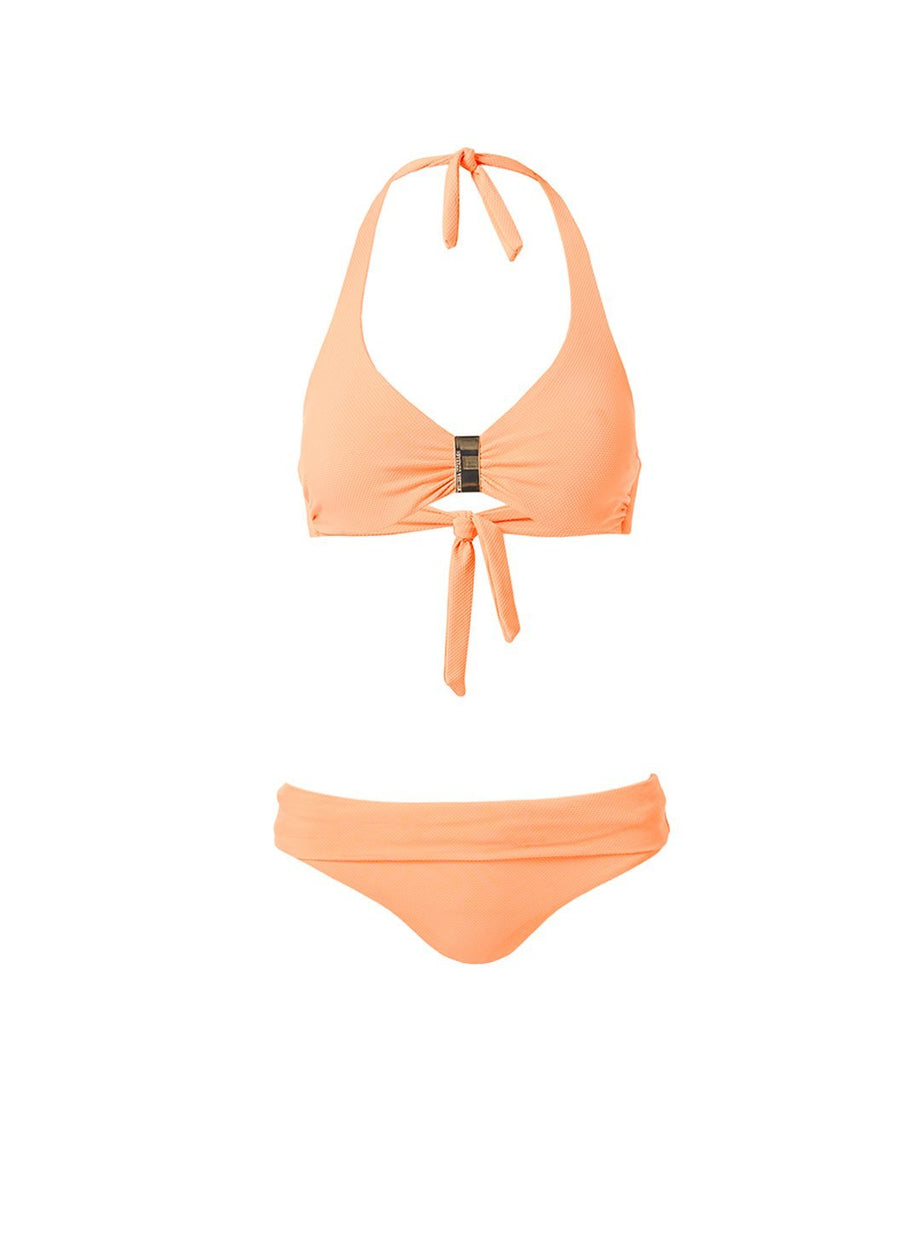 provence mango pique halterneck supportive bikini 2019