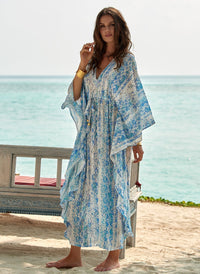 robin serpente vneck silk kaftan lifestyle 2019_1