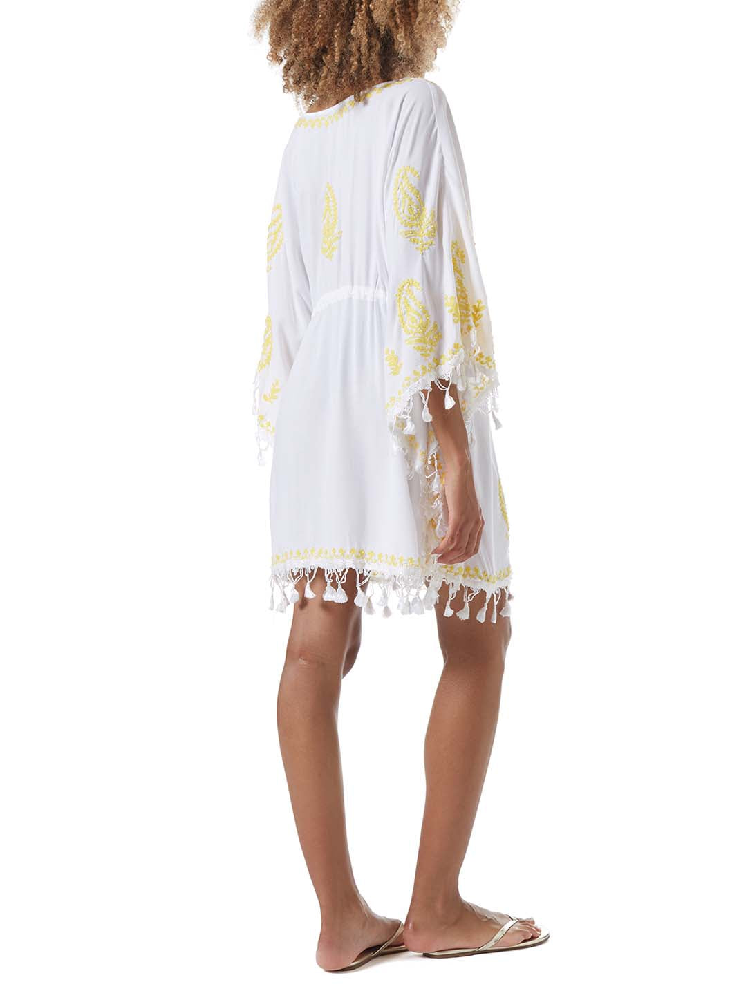sharize-white-yellow-embroidered-kaftan-model_B