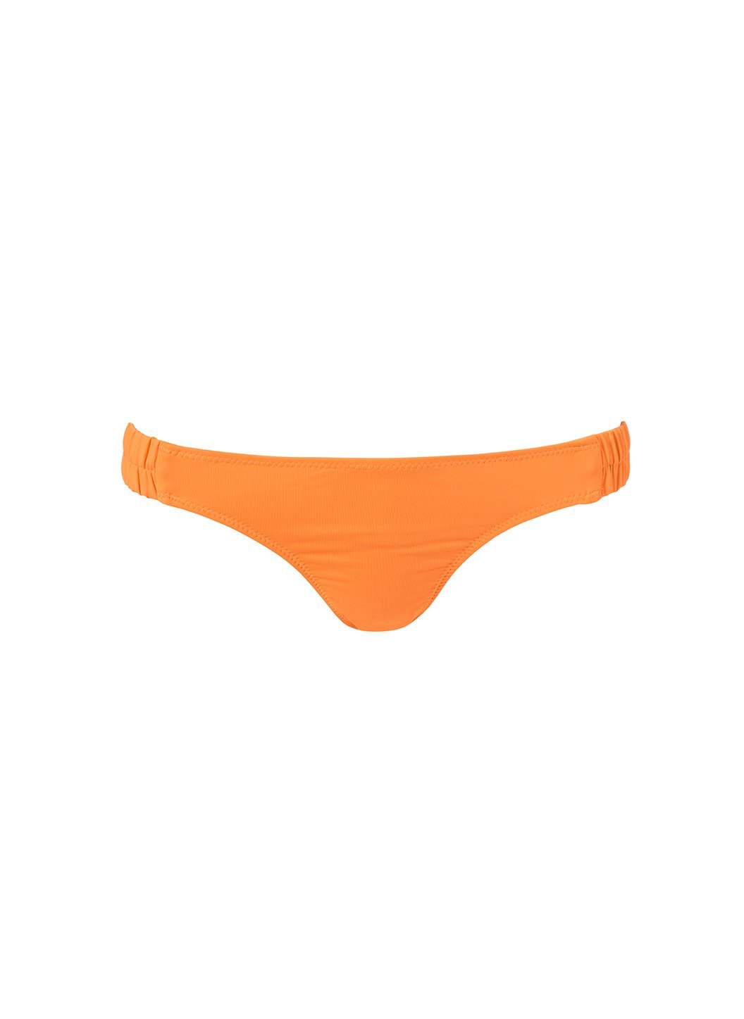 Melissa Odabash Trieste Orange Ruched Bandeau Bikini Bottom | Official ...